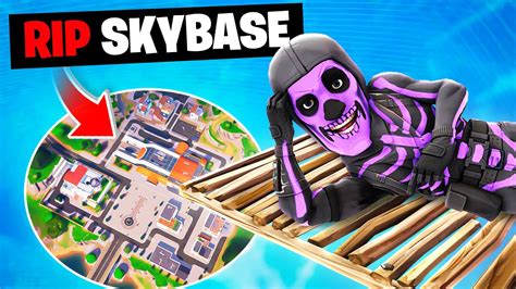 KONIEC SKYBASE Po 2265 DNIACH W Fortnite YouTube