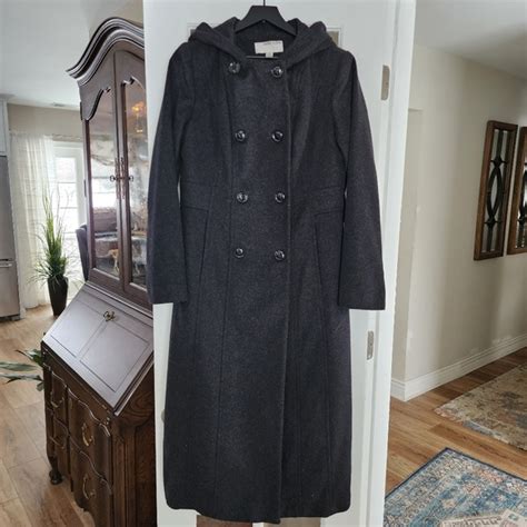 Anne Klein Jackets And Coats Anne Klein Double Breasted Woolcashmere Coat Poshmark