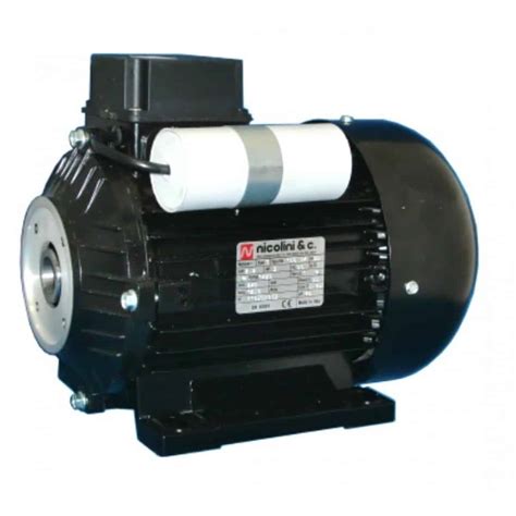 Nicolini 110V 3HP/2.2kW Electric Motor 1400 RPM 24mm H 100 - 23B