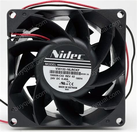 Nidec V35132 16L V35132 16LRCKF 24V 0 45A 2wires Cooling Fan