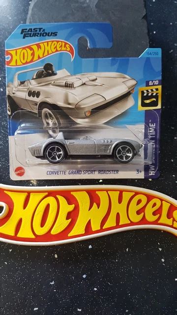 Hot Wheels Fast Furious Corvette Grand Sport Roadster Silver S Card New Picclick Uk