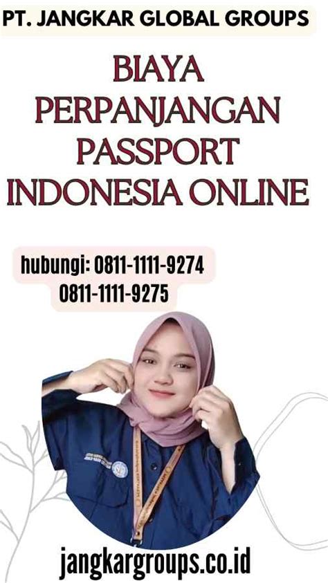 Perpanjangan Passport Indonesia Online Jangkar Global Groups