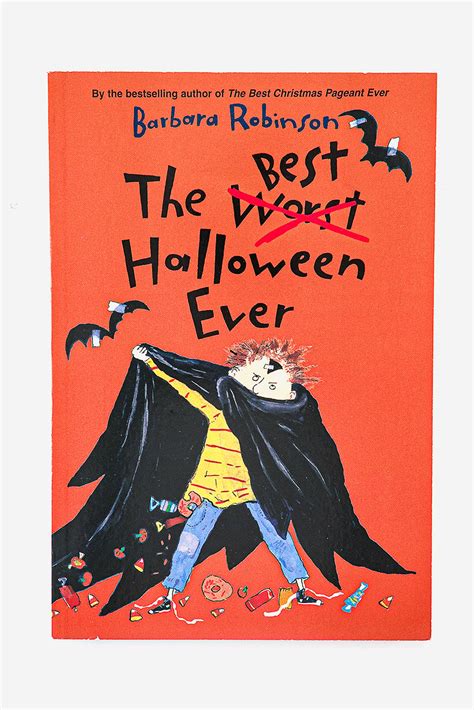 Barbara Robinson The Best Halloween Ever The Best Ever Orange Black
