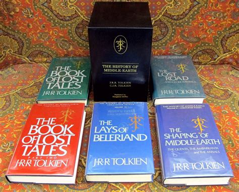 The History Of Middle Earth Volumes 1 12 1st US Editions 1st