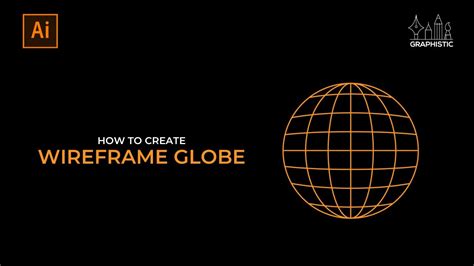 How To Create Wireframe Globe In Illustrator Adobe Illustrator