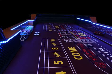 Craps Table (Lighted) - 24 Seven Productions