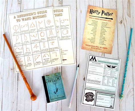 Harry Potter Wand Shop - The Scrap Shoppe - printable