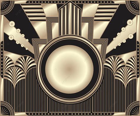 Art Deco Vintage Background Vector, Art Deco, Vintage Vector Background ...