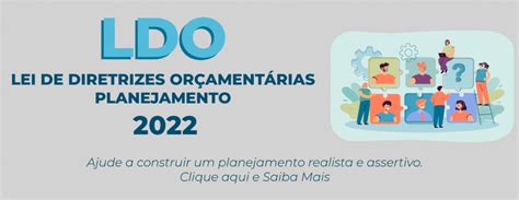 Prefeitura Municipal De São Patrício Ldo Lei De Diretrizes OrÇamentÁrias Participe