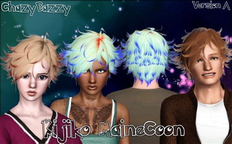 Kijiko`s Maine Coon Hairstyle Retextured The Sims 3 Catalog