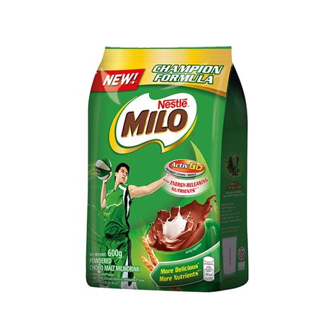 Milo Activ Go Choco Malt Powdered Milk Drink 600g Shopee Philippines