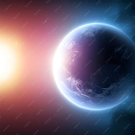 Premium Ai Image Space Planets Stars Nebula Galaxy Desert Dunes Alien