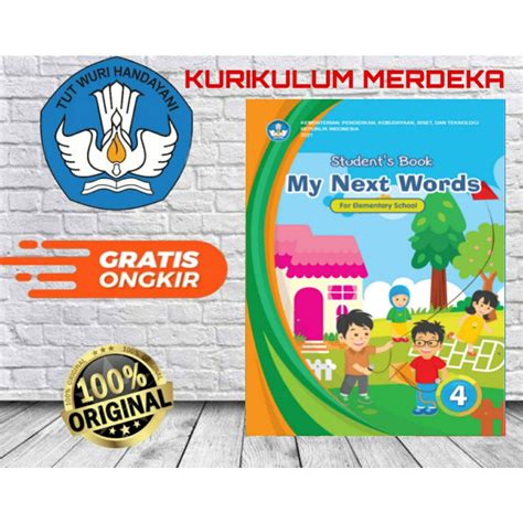 Jual Buku Paket Siswa Bahasa Inggris My Next Words Sd Kelas 4 Kurikulum