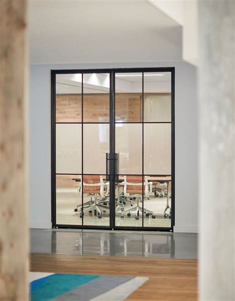 Office Frankford Panel Partitions By Amuneal Manufacturing Corp External Glass Doors