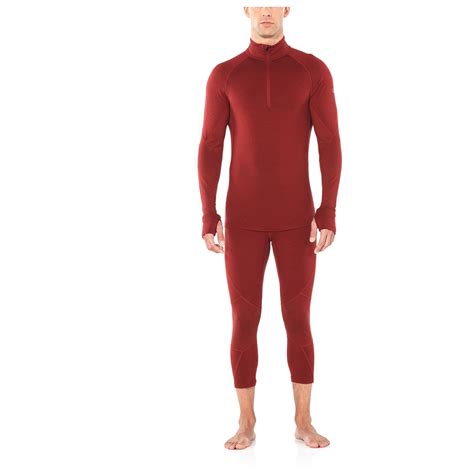 Icebreaker 260 Zone L S Half Zip Merino Base Layer Mens Buy Online