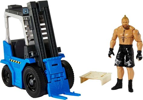 Wwe Coffret Figurine Articul E Brock Lesnar Cm Et Wrekkin Port