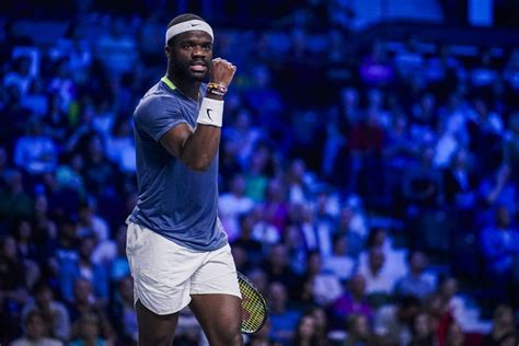 Frances Tiafoe Beats Gael Monfils To Set Up A Quarter Final Match