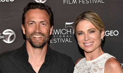 Amy Robach Marks Major Moment While Away From Gma With Husband Andrew Shue In Loved Up Photos