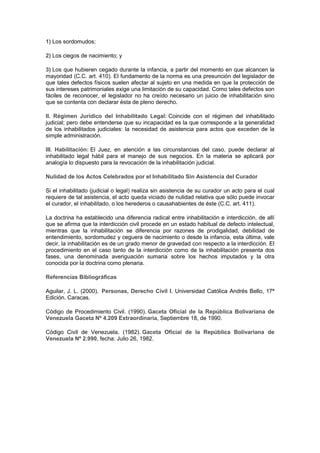 Interdicci N E Inhabilitaci N Pdf Descarga Gratuita