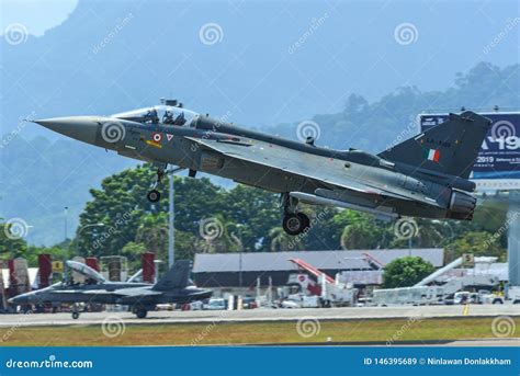 India Air Fore HAL Tejas Fighter Jet Editorial Stock Image Image Of