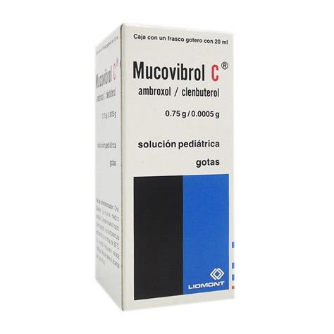 Mucovibrol C 75005 Mg Solución En Gotas 20 Ml Walmart