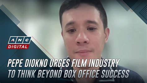 Pepe Diokno Urges Film Industry To Think Beyond Box Office Success