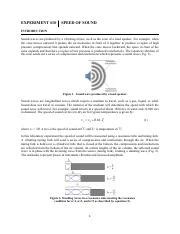 Exploring The Speed Of Sound With Resonance Tubes And Tuning Course Hero