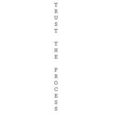 The Words Trust Hope And Success Are Written In Black On A White