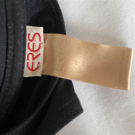 Eres Bikini Vintage Preloved Black Eres Bikini Depop