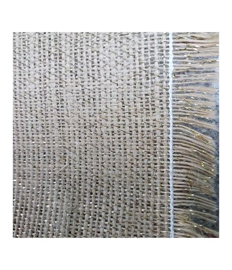 Toile De Jute Col Naturel Fils Lurex Doré Nous Consulter