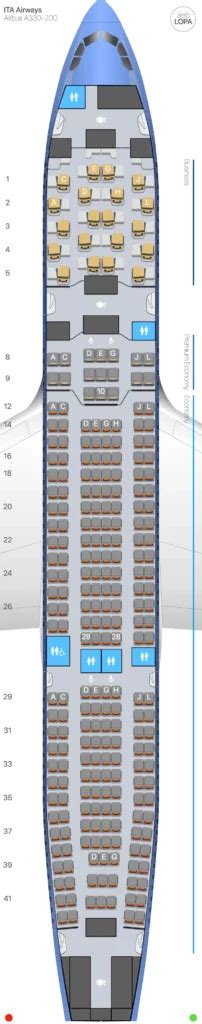 Ita Airways Fleet Airbus A330 200 Details And Pictures