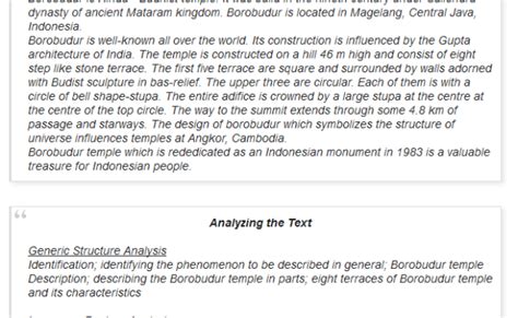 Contoh Descriptive Text About Monas Singkat Dan Arti Otosection