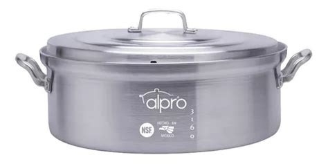 Olla Budinera 57 Litros 60 Cm Aluminio Triple Fuerte Alpro Envío gratis