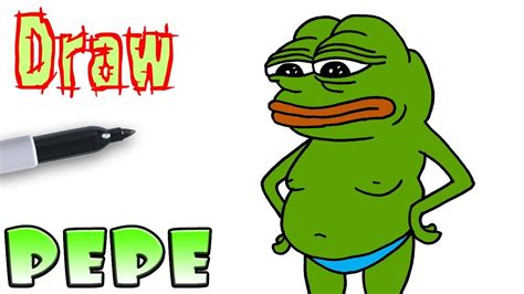 How To Draw Pepe The Frog? Update - Countrymusicstop.com