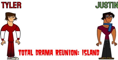 Total Drama Reunion Island Tyler And Justin Fandom