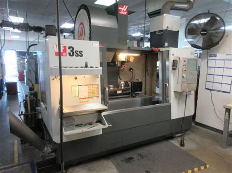 Machines Used Haas VF 3 SS 5 Axis CNC Vertical Machining Center With