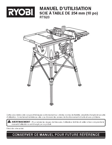 10 Portable Table Saw With Stand Ryobi Tools