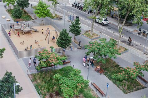 Barcelonas Superblocks And Green Axes A Pathway Towards A More