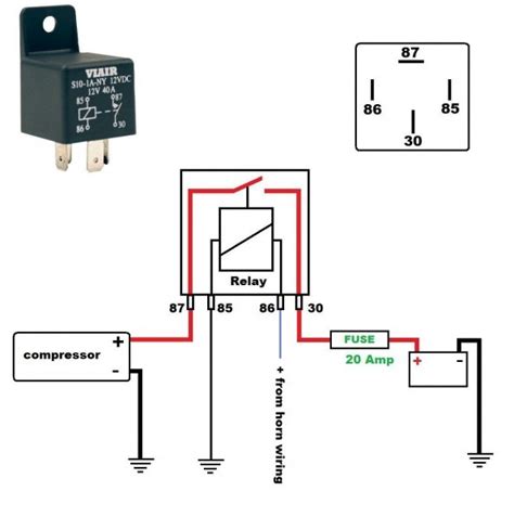 Air Horn Wiring Diagram