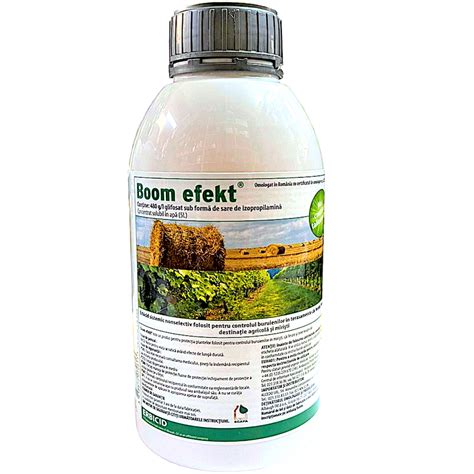 Boom Efekt 500 Ml Erbicid Total Sistemic Post Emergent Neselectiv