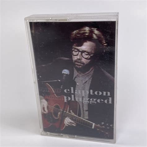 Eric Clapton Unplugged Tears In Heaven Cassette Tape 1992 Digalog Variant Ebay