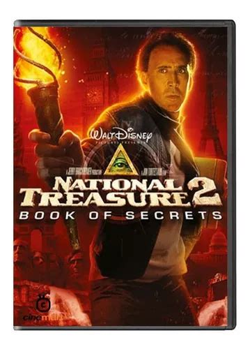 La Leyenda Del Tesoro Perdido 2 Nicolas Cage Película Dvd Mercadolibre