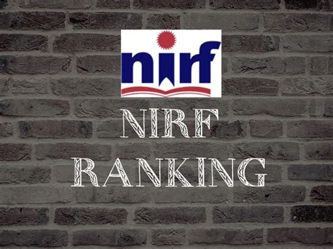 NIRF Ranking: What Is NIRF Ranking, Parameters And Methodology ...