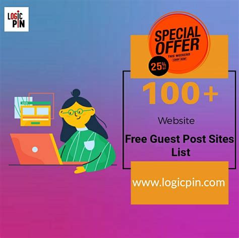 Top 100 Guest Posting Sites Lists For SEO LogicPin