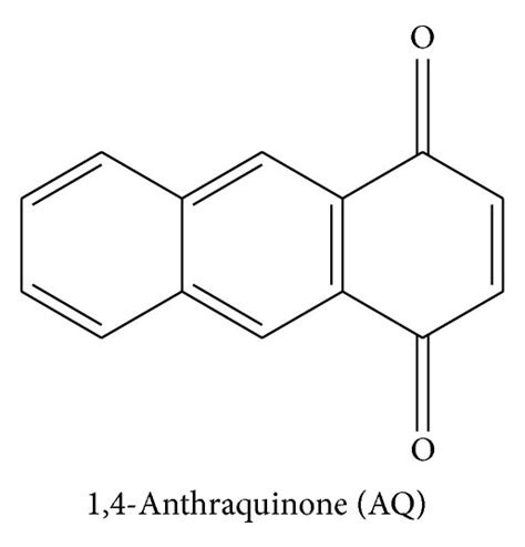 A And C The Structures Of Quinizarin Qz And Anthraquinone