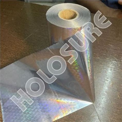 Polyester Hot Stamping Hologram Foil Packaging Type Roll Size Mm Width At Best Price In