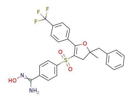 4 5 Benzyl 5 Methyl 2 4 Trifluoromethyl Phenyl 4 5 Dihydrofuran 3