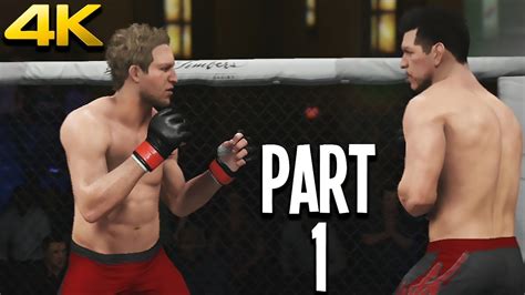 UFC 3 GAMEPLAY WALKTHROUGH CAREER MODE PART 1 - Intro (Xbox One X 4K ...