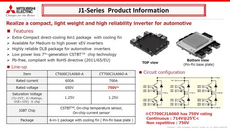 J1 Series Mitsubishi Electric Semiconductor Website