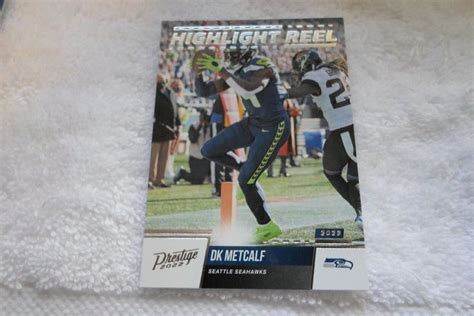 2022 PANINI PREST HIGHLIGHT REEL DK METCALF #HR-5 | eBay in 2022 ...